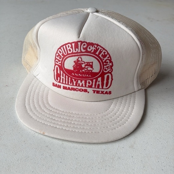 Vintage Trucker Hat San Marcos , Texas Mesh Back - Picture 1 of 5